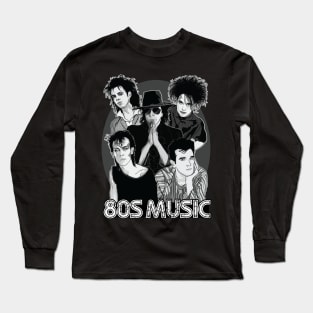 80s music Long Sleeve T-Shirt